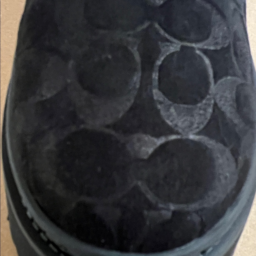 COACH Women's Cecelia Slip-On Platform Clogs - Picture 7 of 12